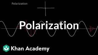 Polarization of light linear and circular  Light waves  Physics  Khan Academy [upl. by Ryley]