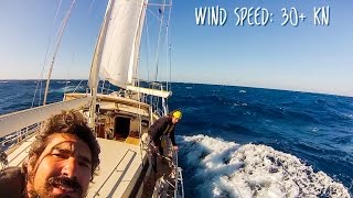 Sailing at 18 KNOTS down the WILD COAST of South Africa SV Delos Sailing Ep 102 [upl. by Ettenim]