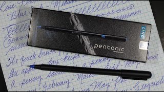 Linc Pentonic Medium 1 0mm Ballpoint Pen Review [upl. by Veradia]