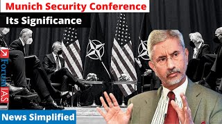 Munich Security Conference 2022  Its Significance to World and India  Bas 5 Minute  ForumIAS [upl. by Yorick]