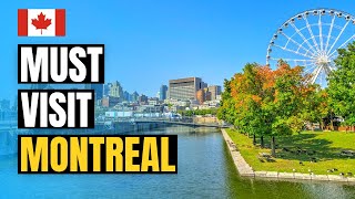 Top 10 Things to do in Montreal 2024  Canada Travel Guide [upl. by Layney]