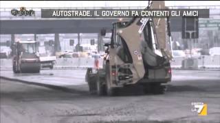 Autostrade il Governo fa contenti gli amici [upl. by Arlo]