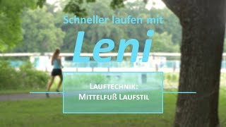 MittelfußLauftechnik  schneller laufen weniger Verletzungen [upl. by Sasha531]