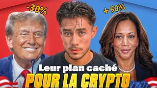 ÉLECTIONS AMÉRICAINES  Leurs plan cachés pour la crypto  C’EST PAS CE QUE VOUS CROYEZ 😰 [upl. by Bonucci]