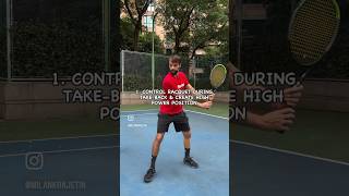 TWO HANDED BACKHAND  KEY TIPS👌 tenfitmen tennistips tennisbackhand backhand tenniscoach [upl. by Oniluap373]