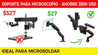 Soporte Articulado Económico para Microscopio 🔬 [upl. by Winna]