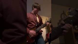 I improvised lead guitar for the song Carnivores by Creo guitar electronicmusic [upl. by Gagnon]