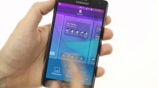 Samsung Galaxy Note Edge handson [upl. by Alicirp]