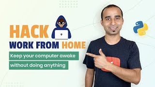 Hack work from home using Python  Python Project [upl. by Ahcire]