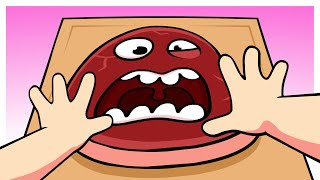 CHARLIE THE STEAK vs Oi oi oi Red Larva Animation meme [upl. by Atiuqram]