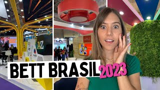 TUDO SOBRE A BETT BRASIL 2023 [upl. by Aleekat]