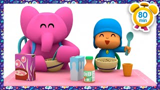 🍳 Healthy Habits Pocoyos Breakfast  Pocoyo in English  Official Channel  Cartoons for Kids [upl. by Sansbury]