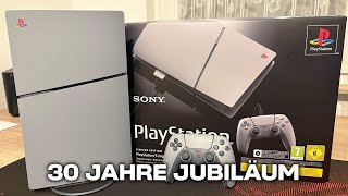 30 Jahre PlayStation PS5 Slim Anniversary Edition Unboxing [upl. by Emmer346]