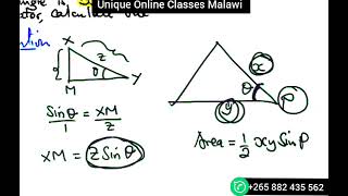 Form 4 Maths  Trigonometry Area Rule practice Question [upl. by Eiramlehcar611]