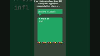 Inflammatory bowel disease affect gastrointestinal tract NurseEd Mastery Series shorts nursing [upl. by Molloy]