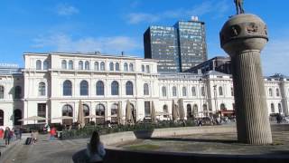 Oslo  Public Transport  Central Station Oslo S and Jernbanetorget Tbane 2016 09 25 [upl. by Gereron802]