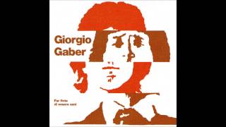 Giorgio Gaber  Lo shampoo 8  CD1 [upl. by Kimble459]