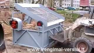 Topsoil Screener Vibrating screen Sifter  DIY Do It Yourself  Homemade from drawings [upl. by Eceinart]