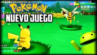 DESCARGA NUEVO JUEGO DE POKEMON COPIA DE LETS GO PIKACHU PARA ANDROID  APK Y GAMEPLAY [upl. by Eimaj]