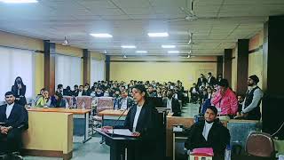 moot court competition 2022 criminal appeal before the honorable High Court Govt Law College Indore [upl. by Eynahpets658]