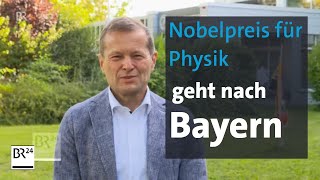 Physiker Ferenz Kraus zur Auszeichnung mit dem Nobelpreis  BR24 [upl. by Anuaek]