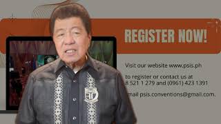 DR EDUARDO FULGENCIO DIGITAL INVITATION FOR 17th SECURITY MANAGEMENT INTERNATIONAL CONVENTION [upl. by Ahsemaj19]