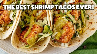 Your New Favorite Shrimp Tacos [upl. by Lawler546]