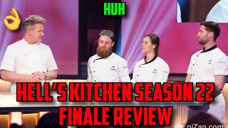 Hells Kitchen Season 22 Finale Review [upl. by Boone184]