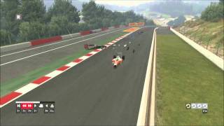 n3Eo in F1 2011  crash at eau rouge [upl. by Hendel447]