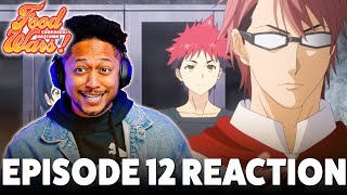 Food Wars Episode 12 Reaction [upl. by Bently768]