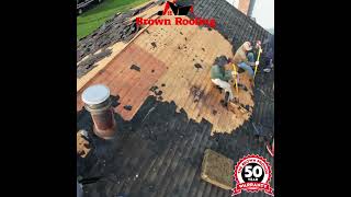 Brown Roofing Roof Replacement Bridgeport CT [upl. by Donetta]