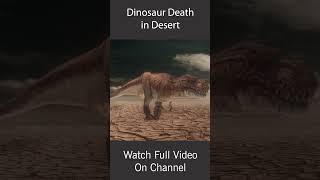 TRex Waling on Barren Land  Jurassic Park Fan Made Movie  Viral Video Dino Planet [upl. by Ecneralc437]