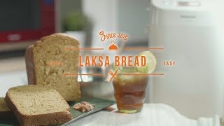 Laksa Bread  Bread Maker Recipe [upl. by Cowles949]