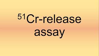 Chromium 51 Release Assay Pronunciation  How to Say  How to Pronounce [upl. by Hough954]