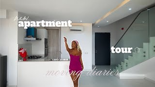 a tour of my 15 million naira apartment in lagos  moving diaries [upl. by Hali]