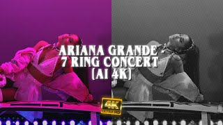 Ariana Grande  7 Rings concert AI 4K [upl. by Auqemahs710]