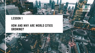 91 GCSE Geography  The Urban World  Lesson 1 [upl. by Yhtomot872]