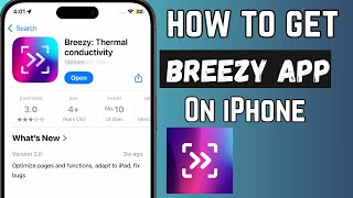 How to Get Breezy App on iPhone  Get Breezy App on iPhone  2024 [upl. by Goulette619]