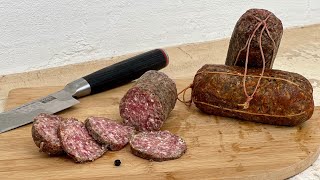 SALAME fatto in casa SENZA Budello con carne di Vitello [upl. by Berget]