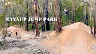 NANNUP MTB JUMP PARK  NGOOLARK JUMP PARK [upl. by Alvera]