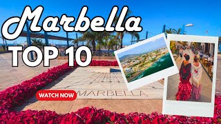 Top 10 Things to do in Marbella Spain  From Stunning Beaches to Historic Old Town [upl. by Feliza]