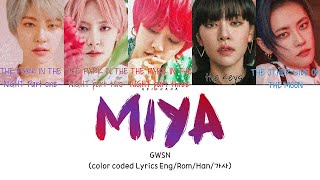 GWSN  MIYA  Line Evolution Color Coded Lyrics EngRomHan가사 [upl. by Rehtse563]