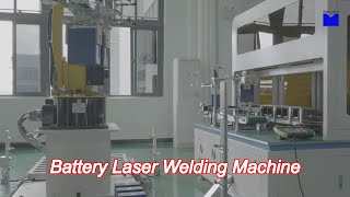 industrial gantry platform automated lithiumion battery laser welding machine [upl. by Main123]