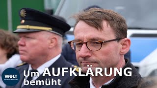 WELT DOKUMENT Innenminister Wöller verspricht PolizeiPräsenz nach SivesterRandale [upl. by Kcirttap]