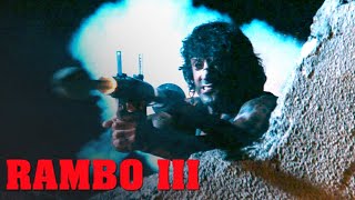 Rambo  Rocket Launcher Scene  Rambo III [upl. by Orly]