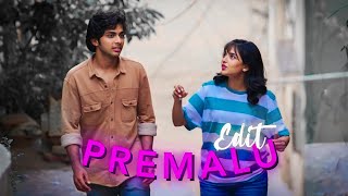 PREMALU  4K  EDIT  PREMIKA NE PYAR SE  LOVE EDIT [upl. by Annat29]