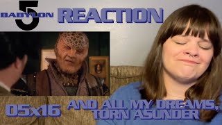 Babylon 5  5x16 quotAnd All My Dreams Torn Asunderquot Reaction [upl. by Countess734]