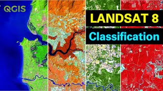 Landsat 8 Image Classification using QGIS [upl. by Arman]