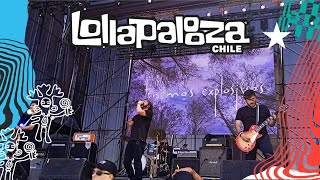 Tenemos Explosivos  En Vivo Lollapalooza Chile 2024 STREAM COMPLETO HD [upl. by Ahsilram]