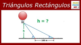 Problema 2 de TRIGONOMETRÍA EN TRIÁNGULOS RECTÁNGULOS [upl. by Papageno]